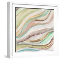 Pastel Waves II-Tom Reeves-Framed Art Print