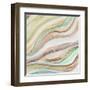 Pastel Waves II-Tom Reeves-Framed Art Print