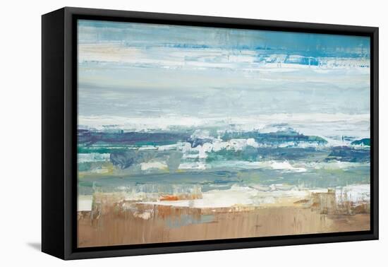 Pastel Waves-Peter Colbert-Framed Stretched Canvas