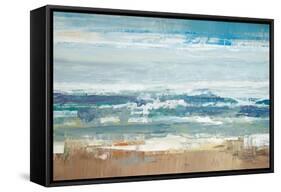 Pastel Waves-Peter Colbert-Framed Stretched Canvas