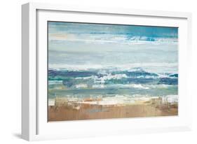 Pastel Waves-Peter Colbert-Framed Premium Giclee Print