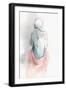 Pastel Woman I-Isabelle Z-Framed Art Print