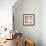 Pastels Pink-Claire Westwood-Framed Art Print displayed on a wall