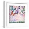 Pastels White Fly-Claire Westwood-Framed Art Print