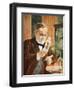 Pasteur in His Laboratory, Copy by Boris Mestchersky-Albert Edelfelt-Framed Giclee Print