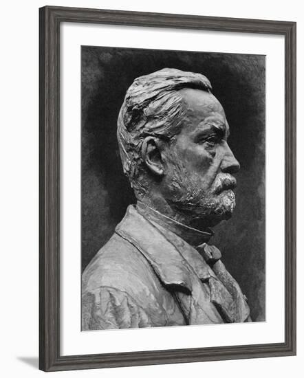 Pasteur Sculpture-null-Framed Photographic Print