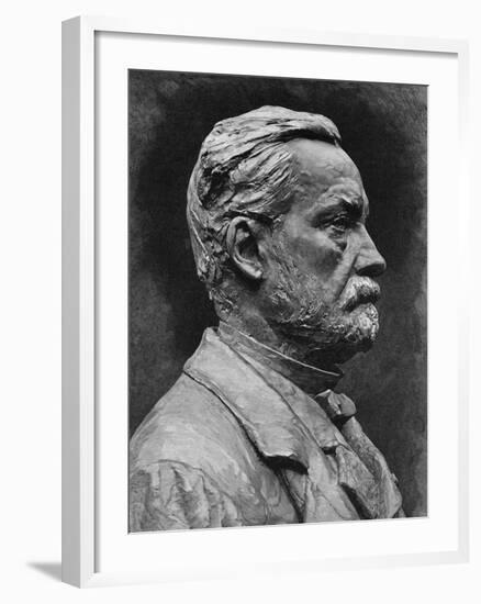 Pasteur Sculpture-null-Framed Photographic Print