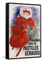 Pastilles Geraudel Poster-Jules Chéret-Framed Stretched Canvas