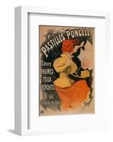 Pastilles Poncelet-Jules Chéret-Framed Art Print