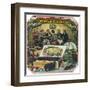 Pastime Brand Cigar Outer Box Label-Lantern Press-Framed Art Print