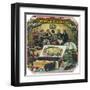 Pastime Brand Cigar Outer Box Label-Lantern Press-Framed Art Print