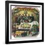 Pastime Brand Cigar Outer Box Label-Lantern Press-Framed Art Print