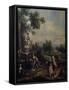 Pastimes at a Country House-Giuseppe Zais-Framed Stretched Canvas