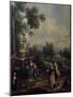 Pastimes at a Country House-Giuseppe Zais-Mounted Giclee Print