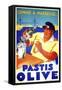 Pastis Olive-null-Framed Stretched Canvas