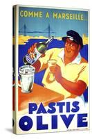 Pastis Olive-null-Stretched Canvas
