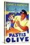 Pastis Olive-null-Stretched Canvas