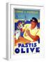 Pastis Olive-null-Framed Giclee Print