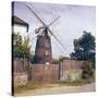 Paston Windmill-null-Stretched Canvas