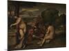 Pastoral Concert, C. 1510-Giorgione-Mounted Giclee Print