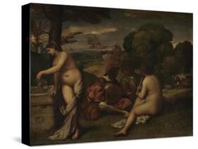 Pastoral Concert, C. 1510-Giorgione-Stretched Canvas