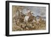 Pastoral Journey-Giovanni Benedetto Castiglione-Framed Art Print