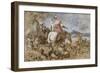 Pastoral Journey-Giovanni Benedetto Castiglione-Framed Art Print