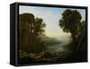 Pastoral Landscape, 1638-Claude Lorraine-Framed Stretched Canvas