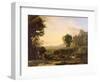 Pastoral Landscape, 1645-Claude Lorraine-Framed Giclee Print