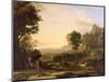 Pastoral Landscape, 1645-Claude Lorraine-Mounted Giclee Print