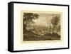 Pastoral Landscape III-Claude Lorraine-Framed Stretched Canvas