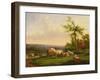 Pastoral Landscape with a Herd-Balthasar Paul Ommeganck-Framed Giclee Print