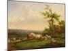 Pastoral Landscape with a Herd-Balthasar Paul Ommeganck-Mounted Giclee Print