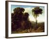 Pastoral Landscape with a Mill, 1634-Claude Lorraine-Framed Giclee Print