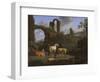 Pastoral Landscape with Ruins, 1664-Adriaen van de Velde-Framed Giclee Print