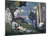 Pastoral (Or: Idyll), 1870-Paul Cézanne-Mounted Giclee Print