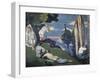 Pastoral (Or: Idyll), 1870-Paul Cézanne-Framed Giclee Print