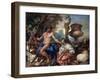 Pastoral Scene. Faun and Shepherdess, 1650S-Giovanni Benedetto Castiglione-Framed Giclee Print