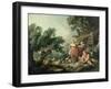 Pastoral Scene-Jean-Baptiste Huet-Framed Giclee Print