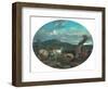 Pastoral Scene-Nicolaes Pietersz Berchem-Framed Giclee Print