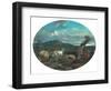 Pastoral Scene-Nicolaes Pietersz Berchem-Framed Giclee Print