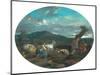 Pastoral Scene-Nicolaes Pietersz Berchem-Mounted Giclee Print