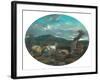 Pastoral Scene-Nicolaes Pietersz Berchem-Framed Giclee Print