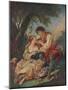 'Pastoral Subject', 18th century-Francois Boucher-Mounted Giclee Print