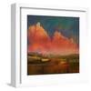 Pastoral Sunset-Chris Vest-Framed Art Print