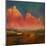 Pastoral Sunset-Chris Vest-Mounted Art Print