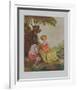 Pastoral-Antoine Watteau-Framed Collectable Print