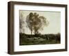 Pastoral-Jean-Baptiste-Camille Corot-Framed Giclee Print