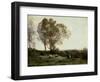 Pastoral-Jean-Baptiste-Camille Corot-Framed Giclee Print