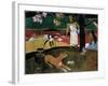 Pastorales Tahitiennes, 1892-Paul Gauguin-Framed Giclee Print